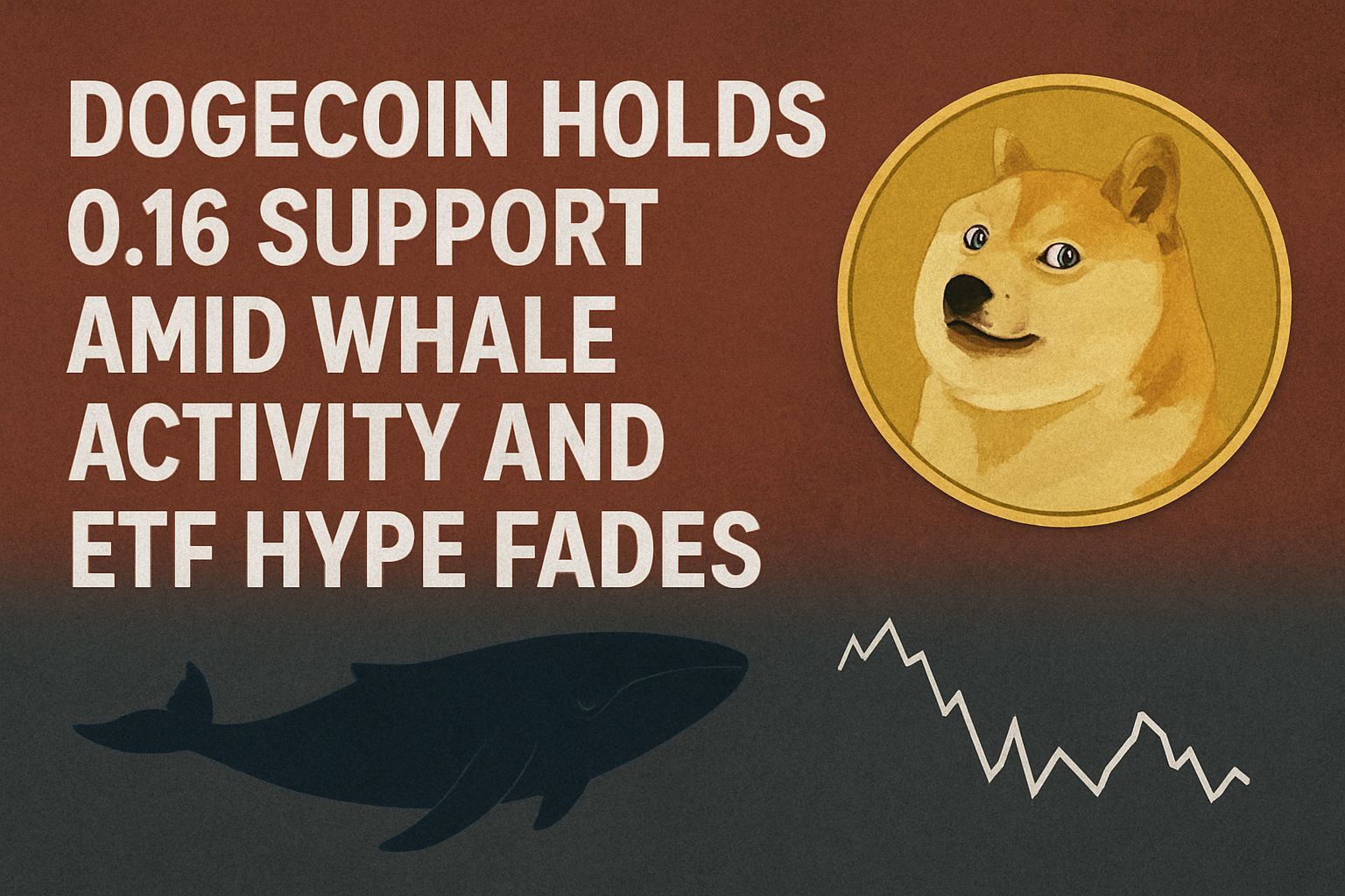 Dogecoin holds $0.16 support amid whale activity and ETF hype fades