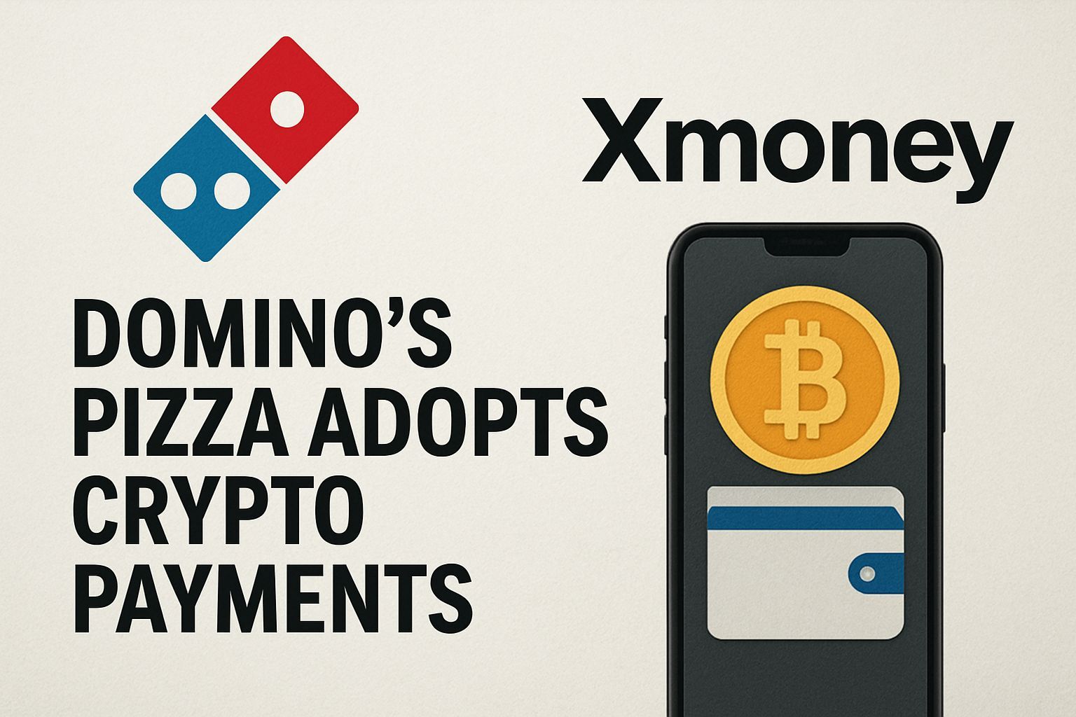 Domino’s Pizza Adopts Crypto Payments Through xMoney Partnership