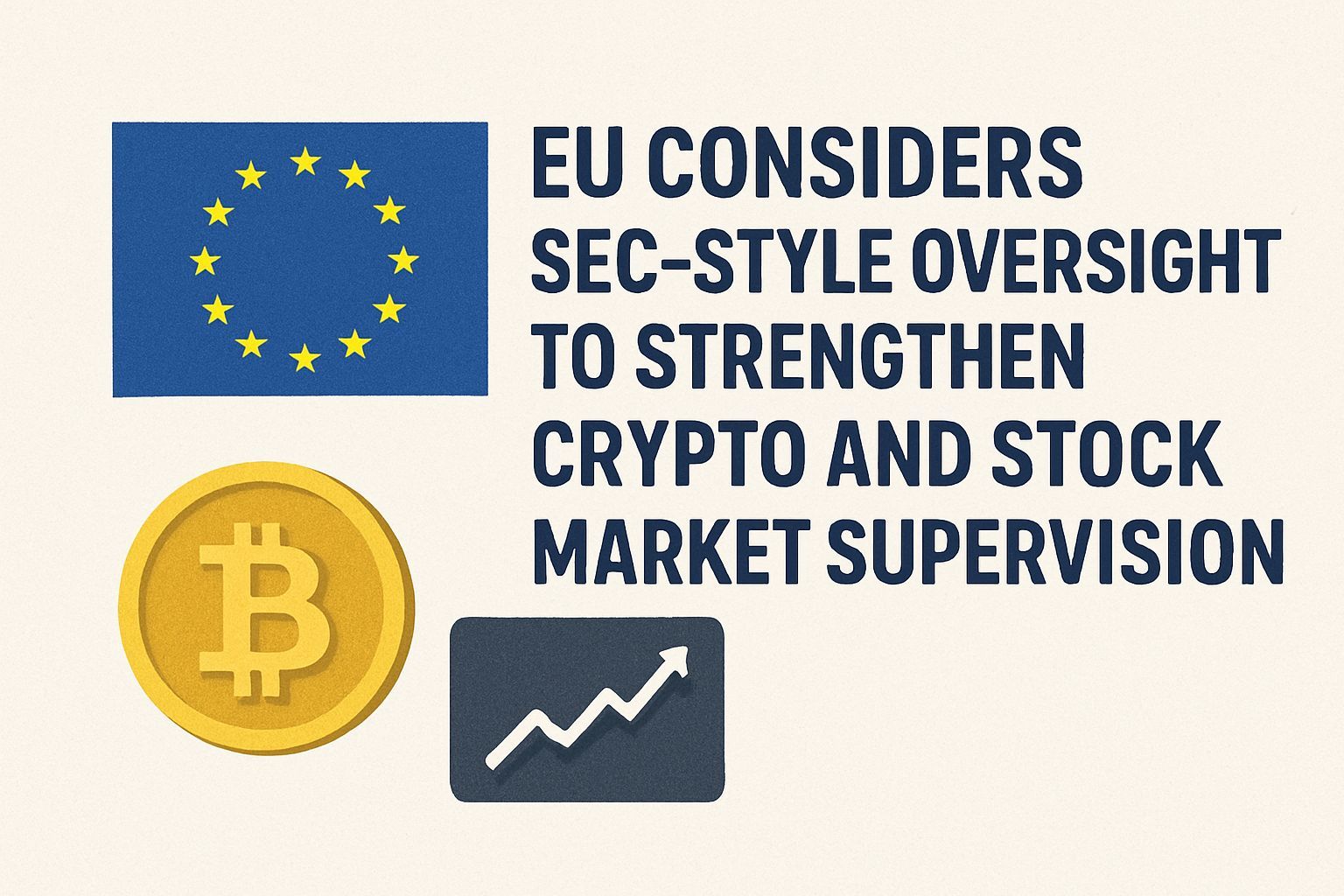 EU Considers SEC-Style Oversight to Strengthen Crypto and Stock Market Supervision