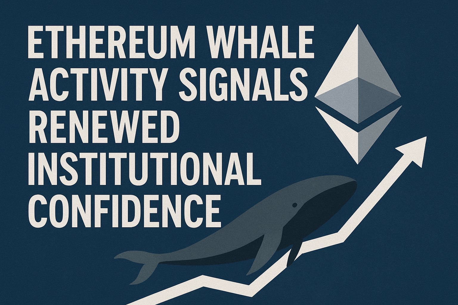 Ethereum Whale Activity Signals Renewed Institutional Confidence