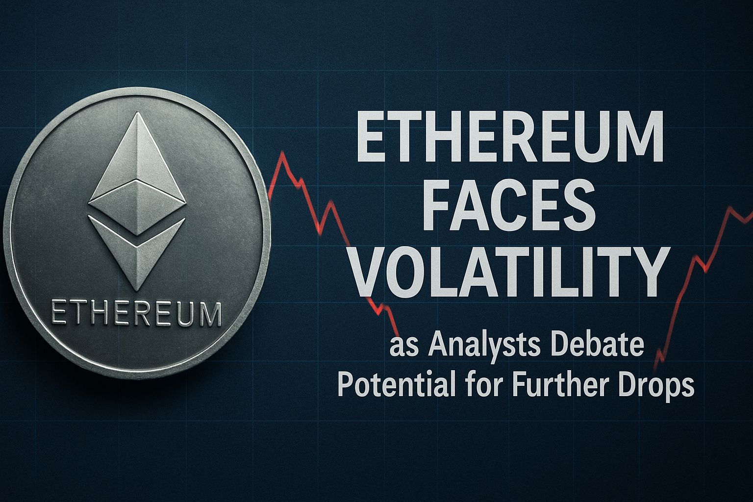 Ethereum faces volatility as analysts debate potential for further drops