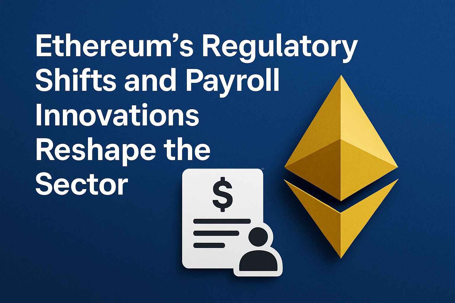 Ethereum’s regulatory shifts and payroll innovations reshape the sector