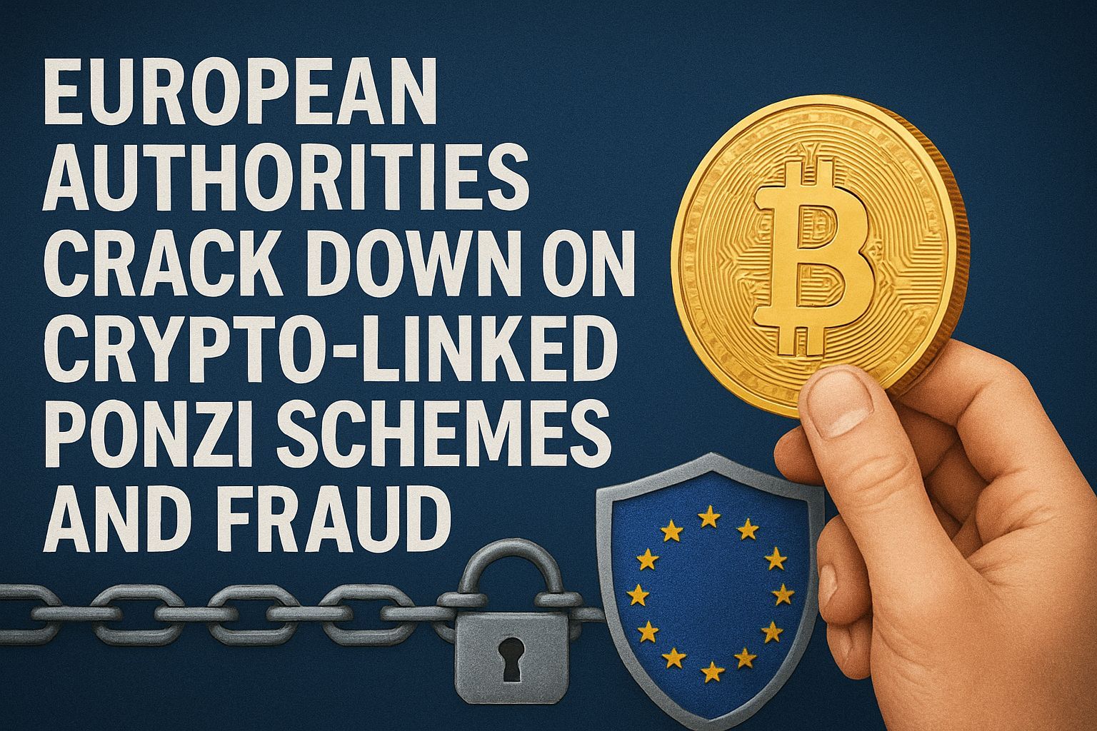 European Authorities Crack Down on Crypto-Linked Ponzi Schemes and Fraud