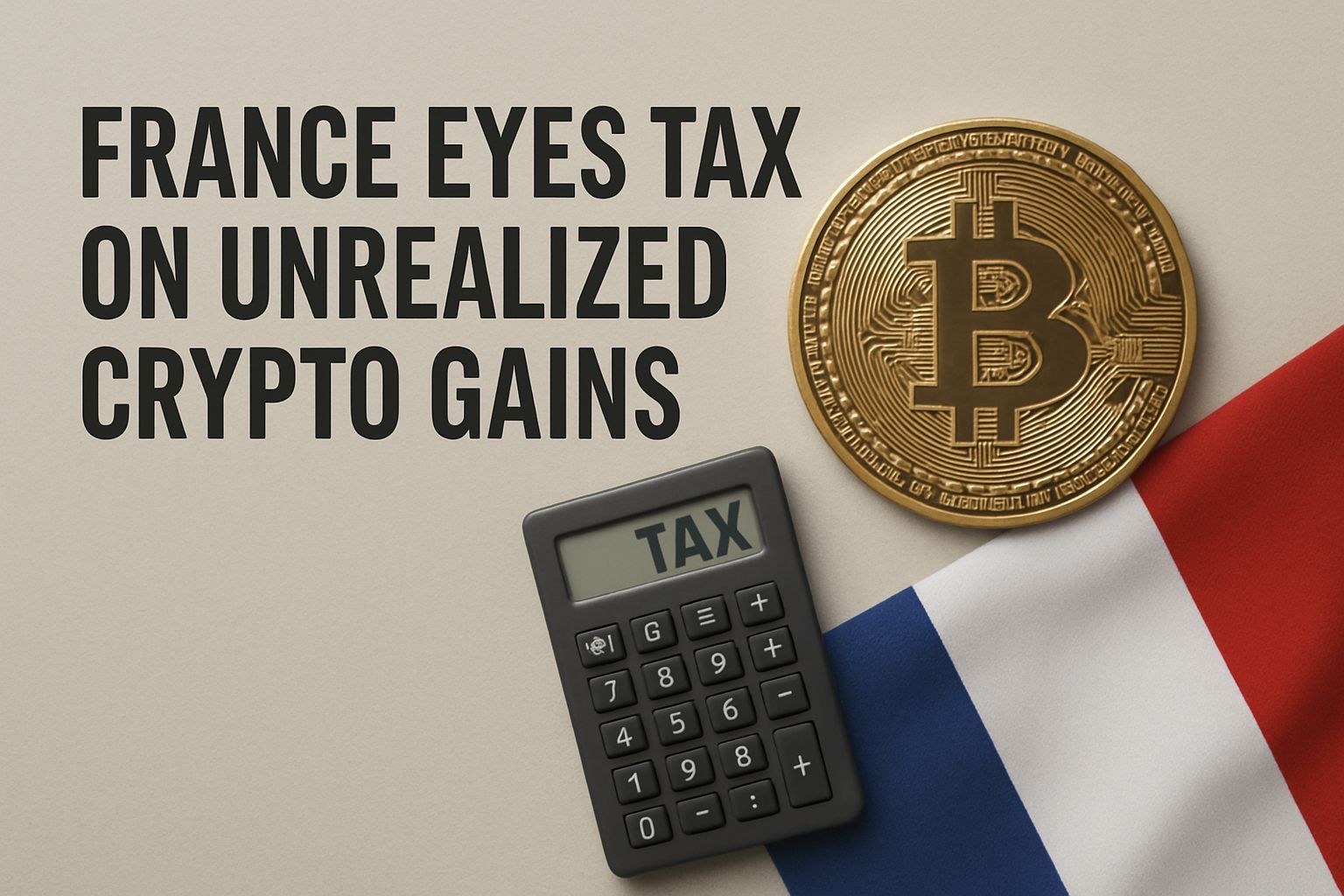 France Eyes Tax on Unrealized Crypto Gains While Accumulating Bitcoin