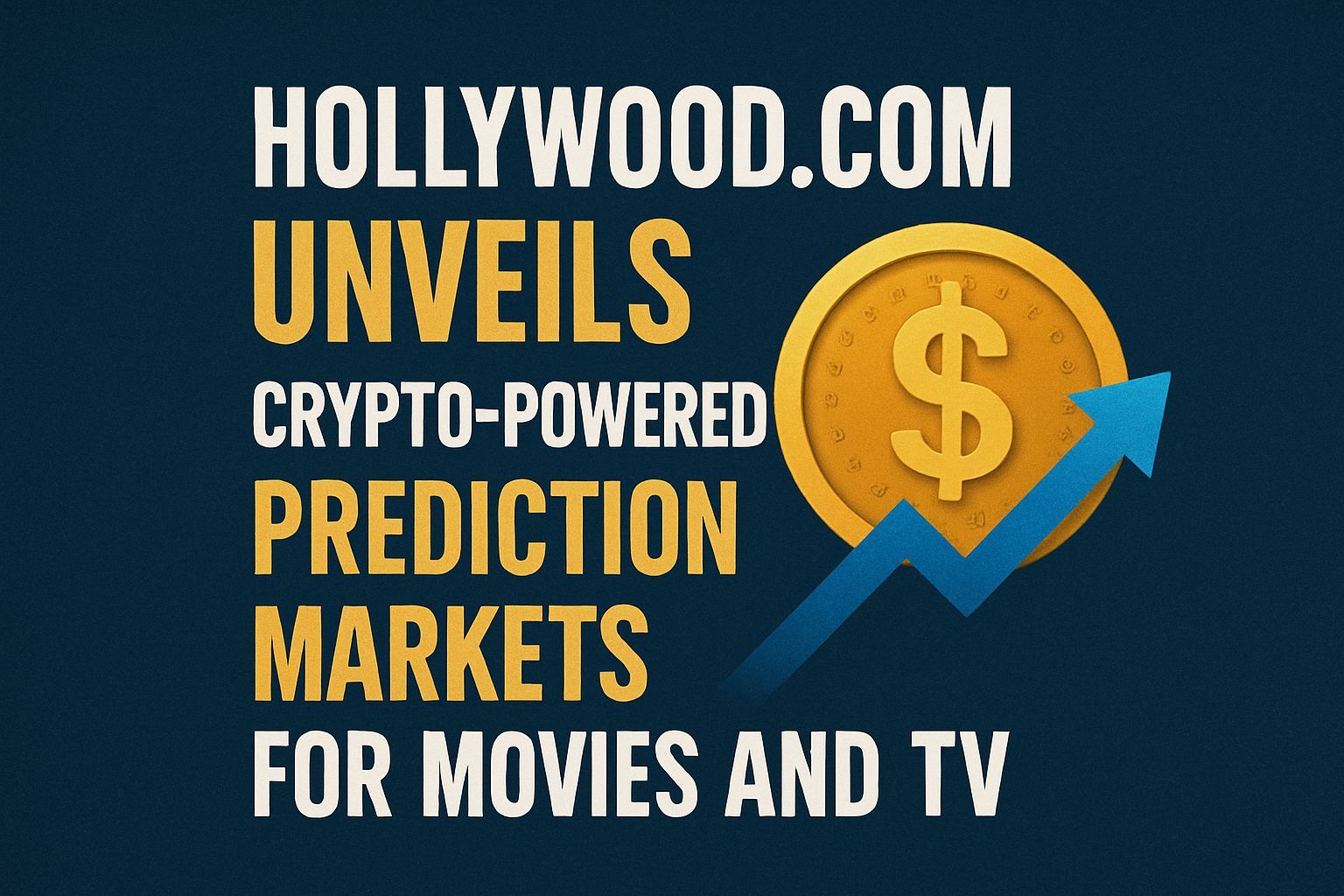Hollywood.com Unveils Crypto-Powered Prediction Markets for Movies and TV