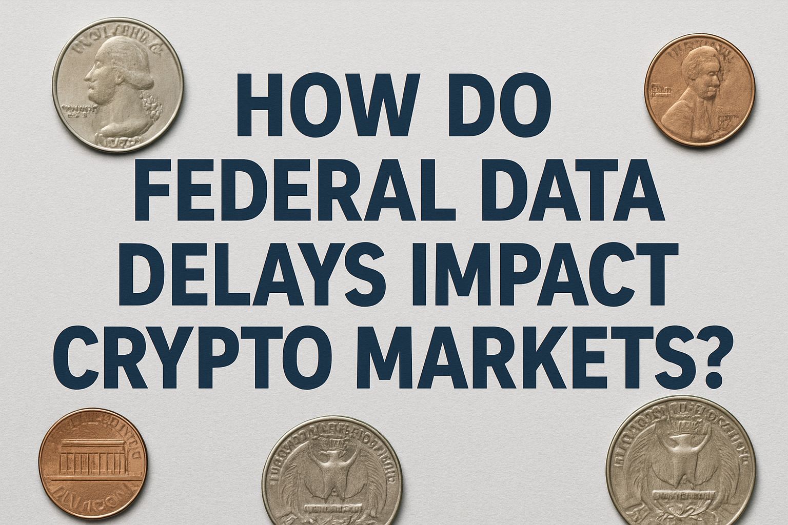 How Do Federal Data Delays Impact Crypto Markets?