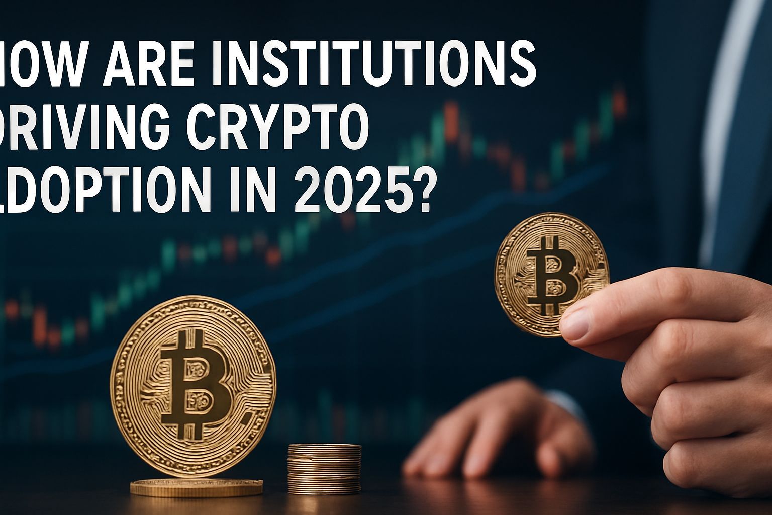 How are institutions driving crypto adoption in 2025?