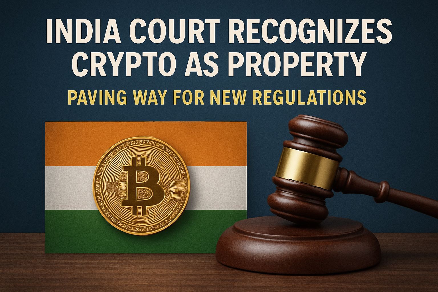 India court recognizes crypto as property, paving way for new regulations