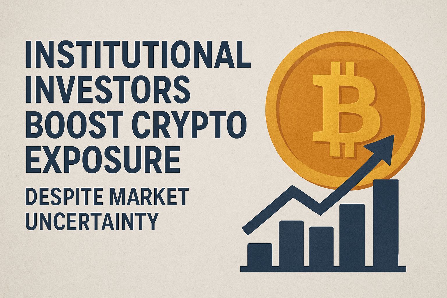 Institutional Investors Boost Crypto Exposure Despite Market Uncertainty