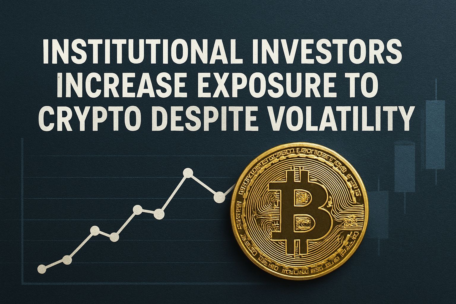 Institutional investors increase exposure to crypto despite volatility