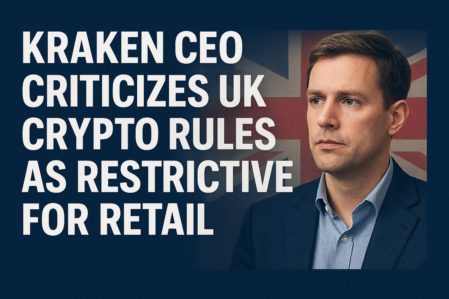 Kraken CEO Criticizes UK Crypto Rules as Restrictive for Retail