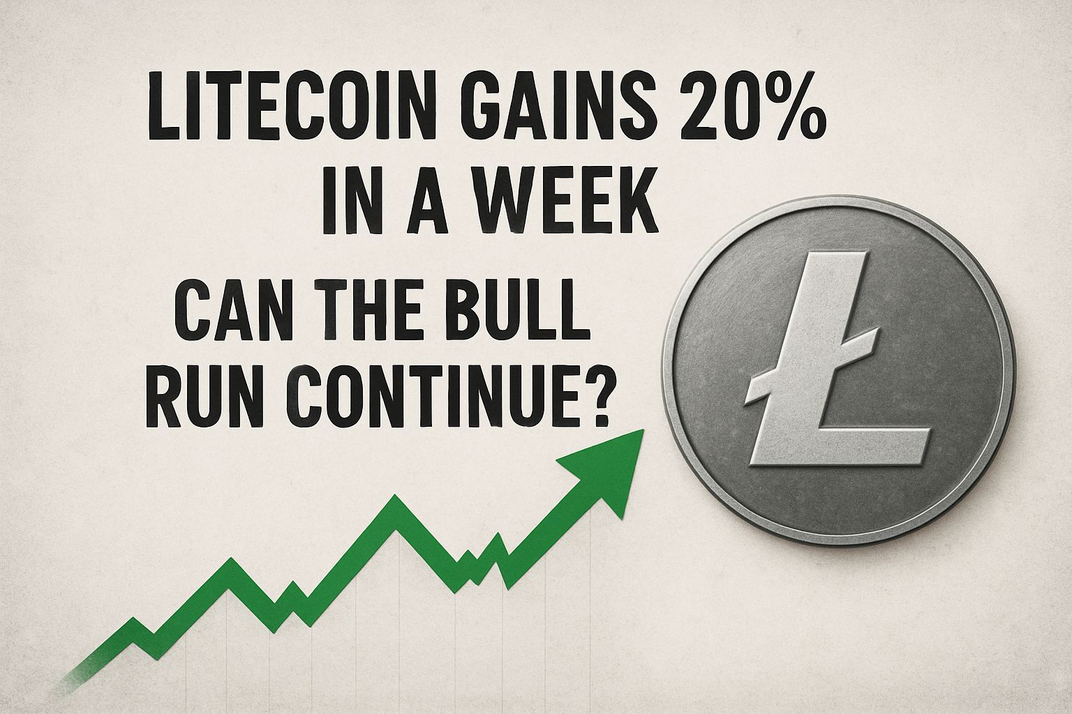 Litecoin Gains 20% in a Week: Can the Bull Run Continue?