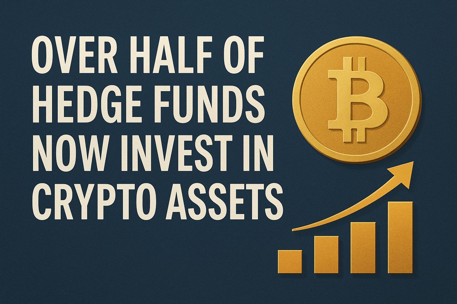 Over half of hedge funds now invest in crypto assets