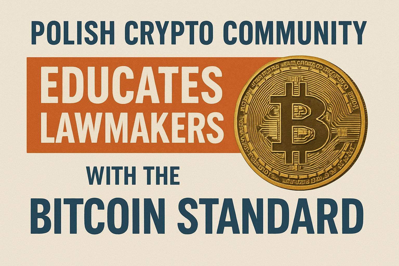 Polish crypto community educates lawmakers with ‘The Bitcoin Standard’ initiative