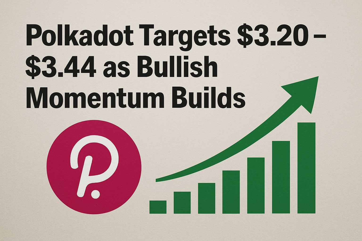 Polkadot targets $3.20–$3.44 as bullish momentum builds