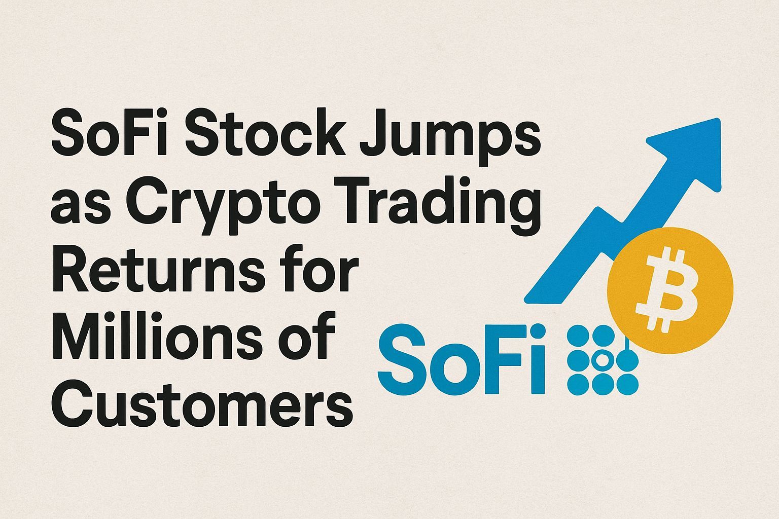 SoFi Stock Jumps as Crypto Trading Returns for Millions of Customers