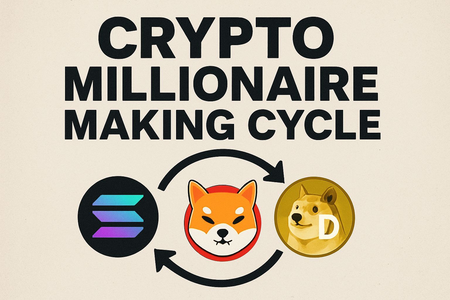 Solana, Shiba Inu, and Dogecoin highlight crypto’s millionaire-making cycle