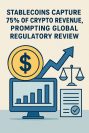 Stablecoins Capture 75% of Crypto Revenue, Prompting Global Regulatory Review