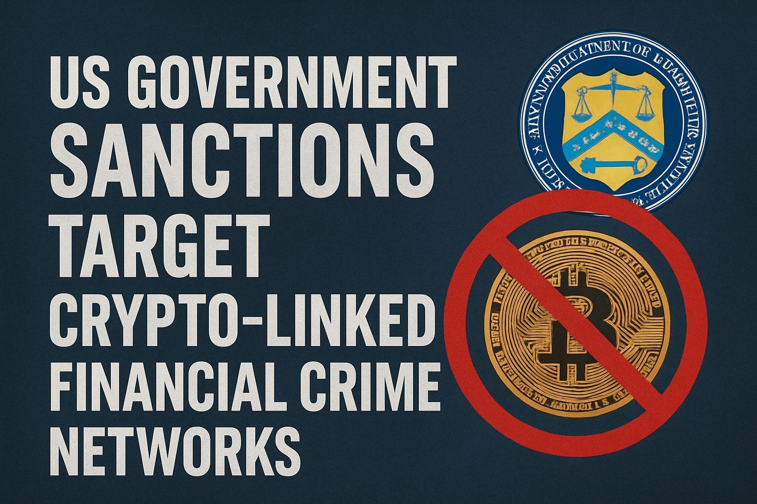 US Government Sanctions Target Crypto-Linked Financial Crime Networks