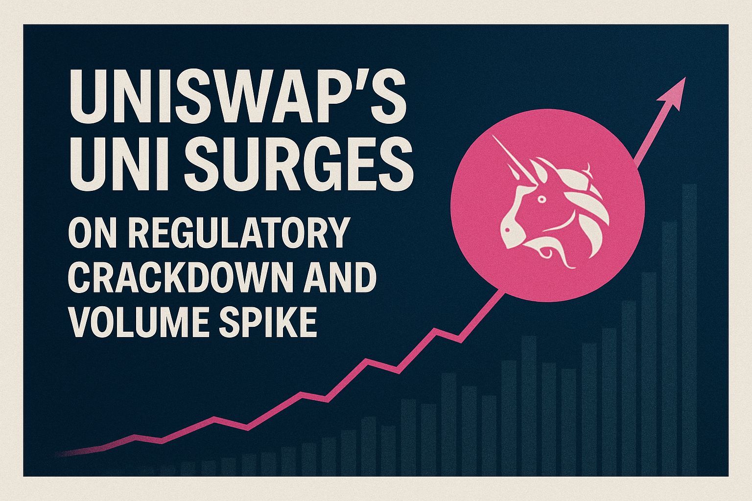 Uniswap’s UNI Surges on Regulatory Crackdown and Volume Spike