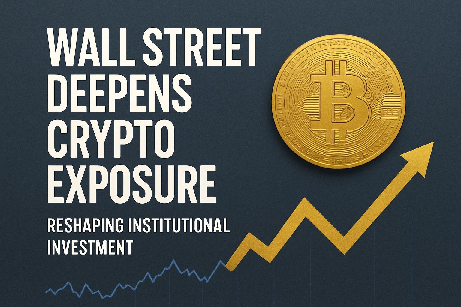 Wall Street Deepens Crypto Exposure, Reshaping Institutional Investment