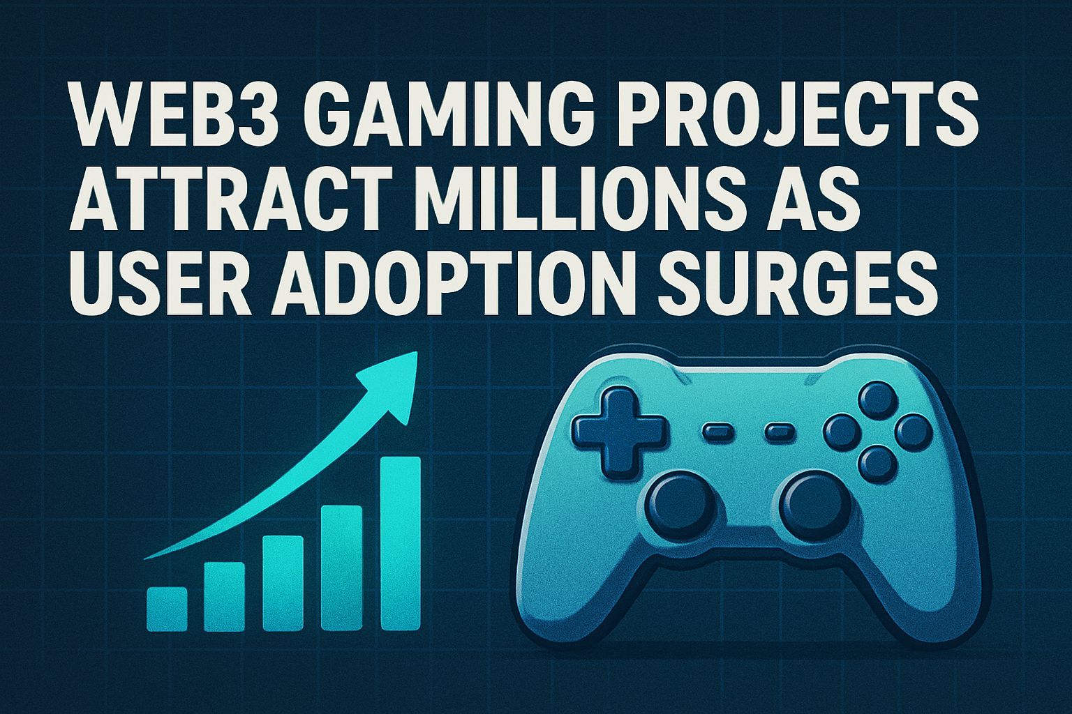 Web3 gaming projects attract millions as user adoption surges