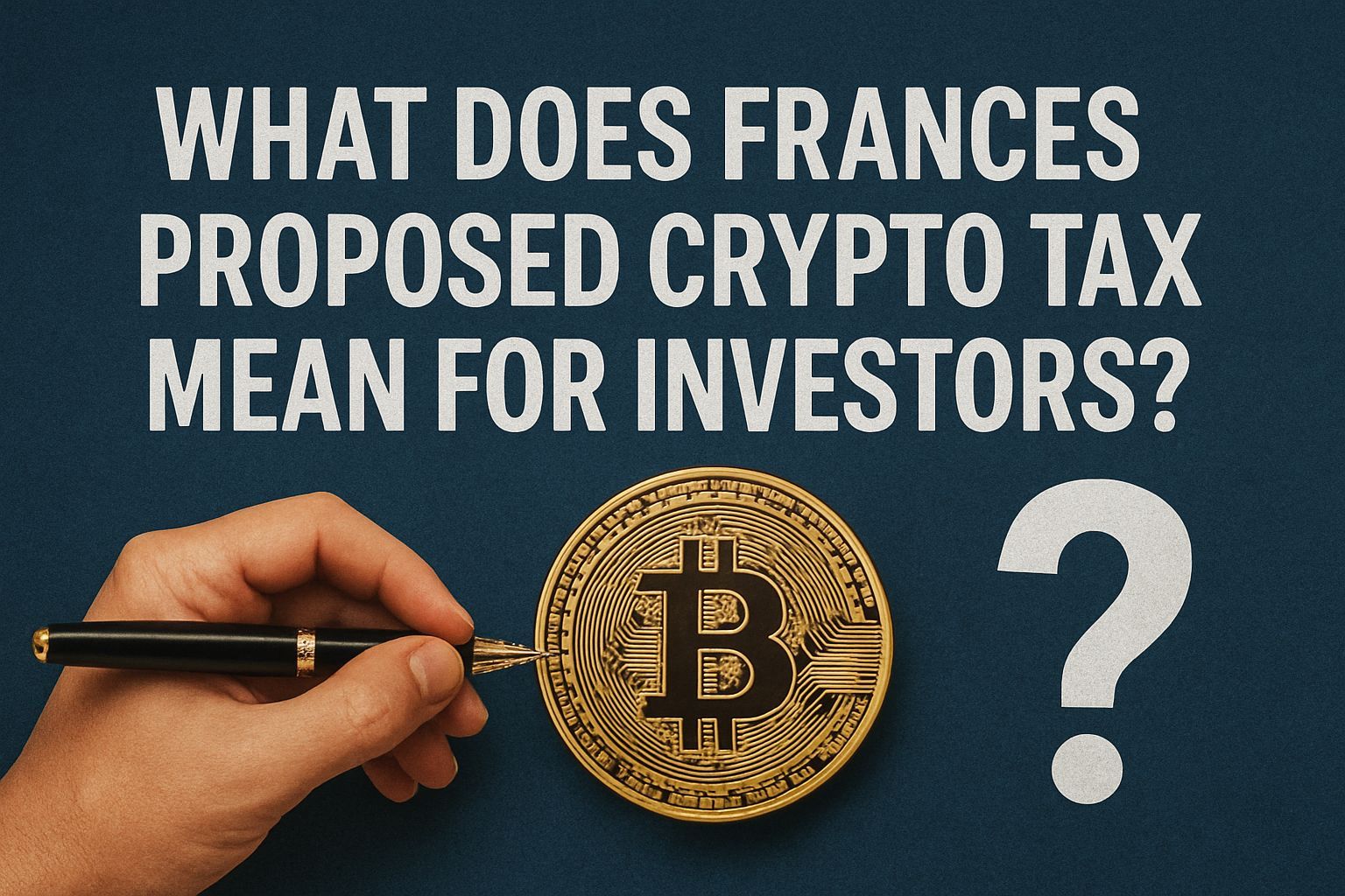 What Does France’s Proposed Crypto Tax Mean for Investors?
