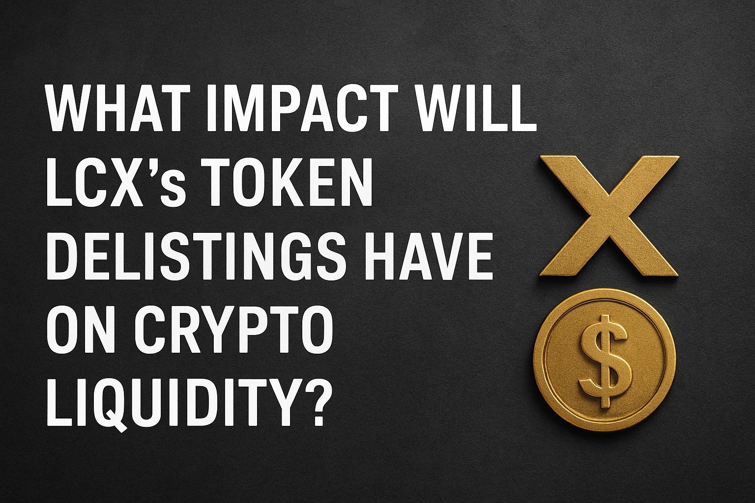 What Impact Will LCX’s Token Delistings Have on Crypto Liquidity?