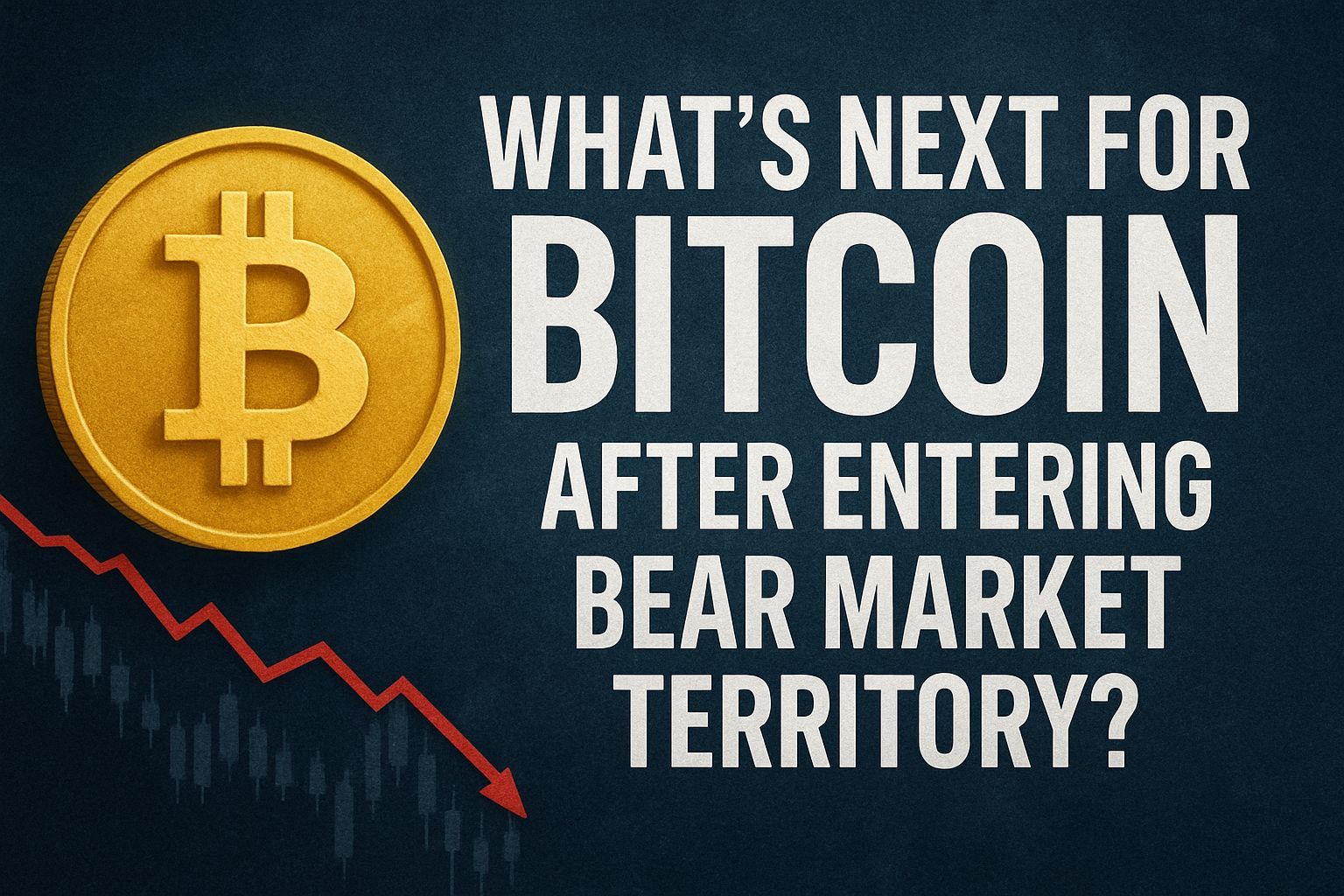 What’s next for Bitcoin after entering bear market territory?