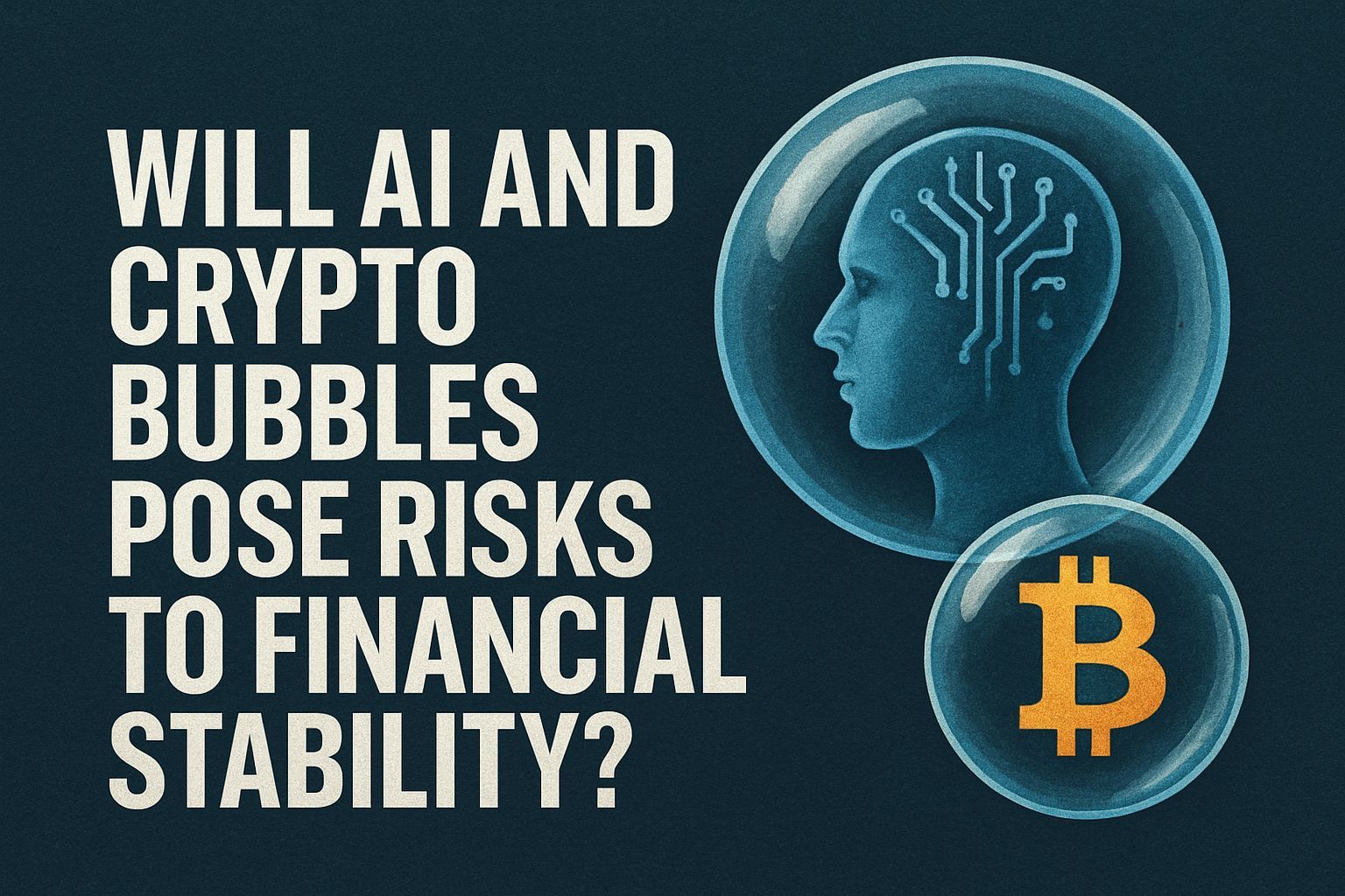 Will AI and crypto bubbles pose risks to financial stability?