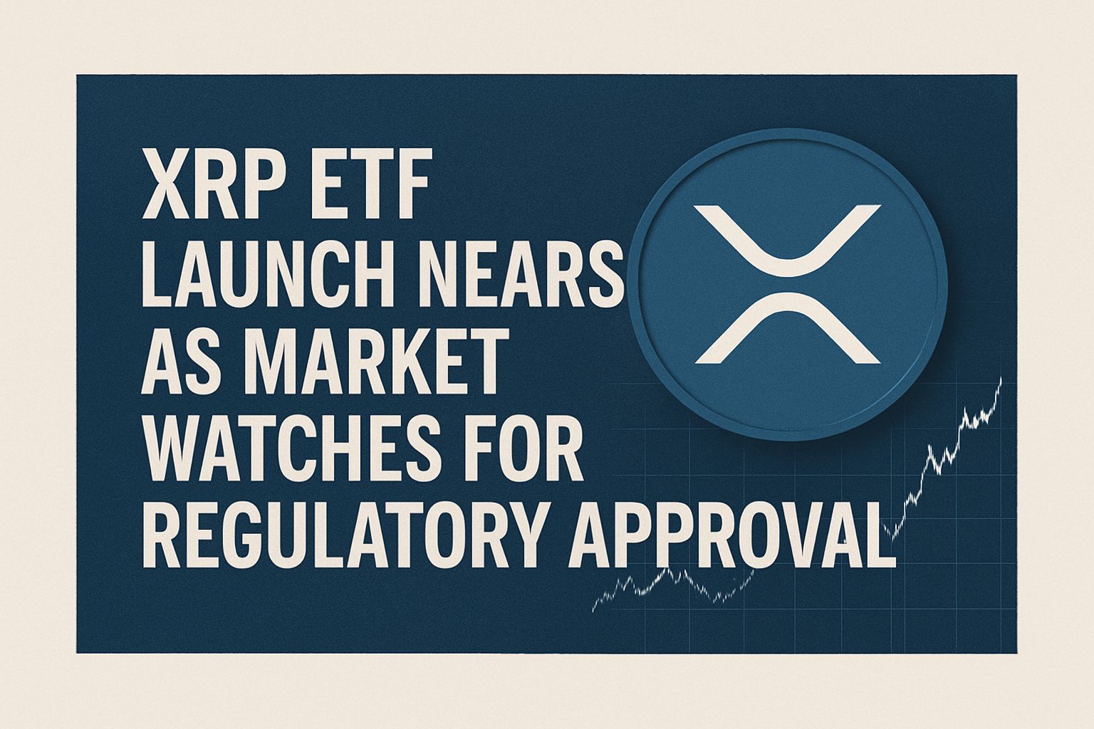 XRP ETF Launch Nears as Market Watches for Regulatory Approval