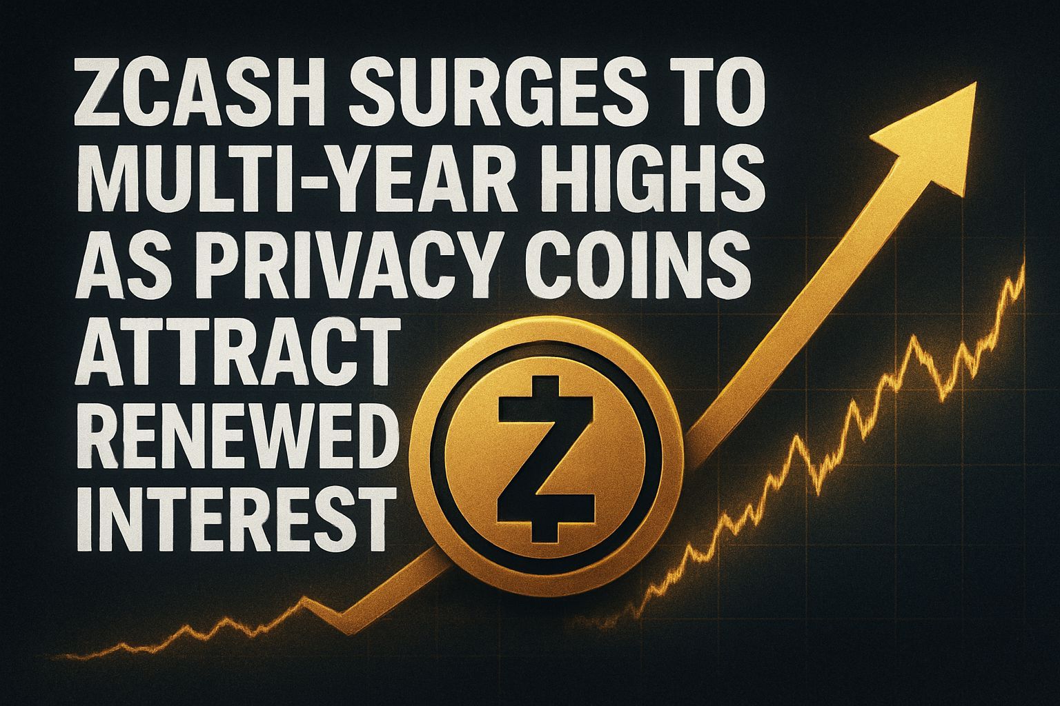 Zcash surges to multi-year highs as privacy coins attract renewed interest