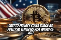 Crypto Privacy Coins Surge as Political Tensions Rise Ahead of Vote