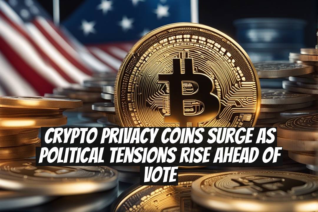 Crypto Privacy Coins Surge as Political Tensions Rise Ahead of Vote