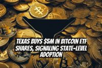 Texas Buys $5M in Bitcoin ETF Shares, Signaling State-Level Adoption