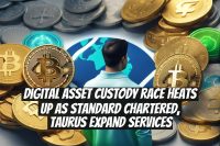 Digital Asset Custody Race Heats Up as Standard Chartered, Taurus Expand Services