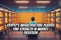 Crypto’s Infrastructure Players Find Strength in Market Evolution