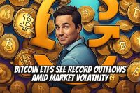 Bitcoin ETFs See Record Outflows Amid Market Volatility