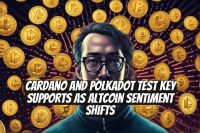 Cardano and Polkadot test key supports as altcoin sentiment shifts