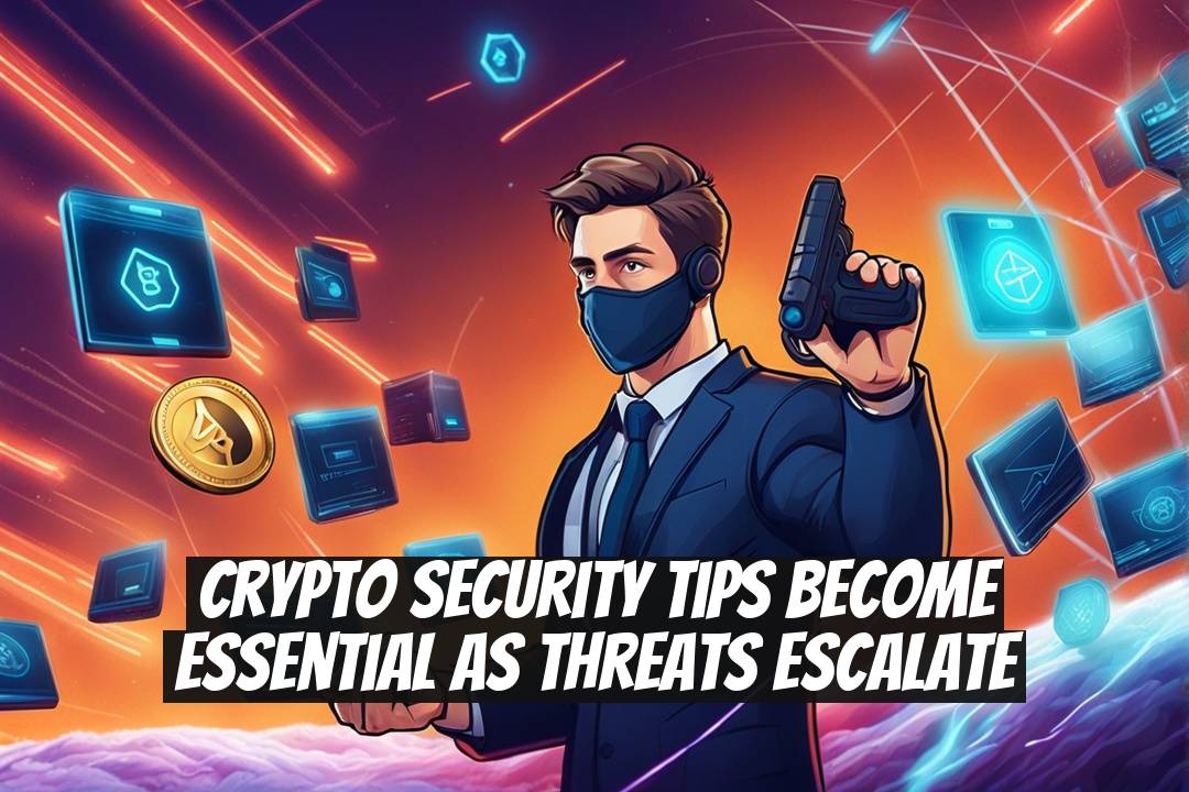 Crypto security tips become essential as threats escalate