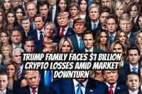 Trump Family Faces $1 Billion Crypto Losses Amid Market Downturn