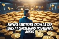 Ripple's ambitions grow as CEO hints at challenging traditional banks