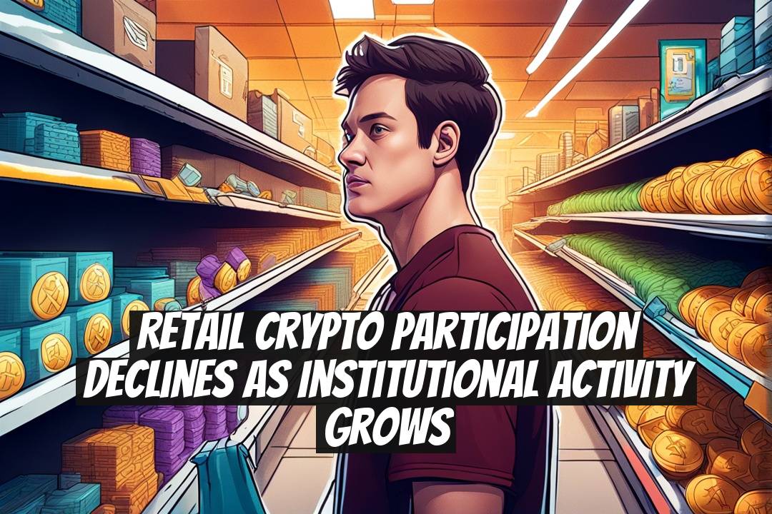 Retail Crypto Participation Declines as Institutional Activity Grows