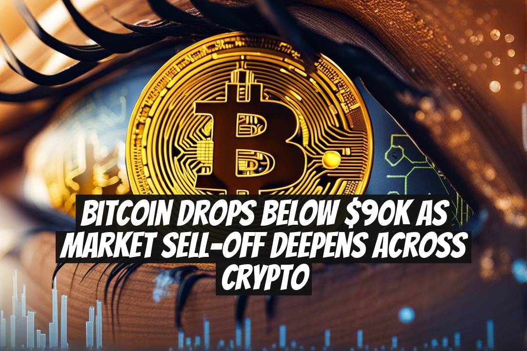 Bitcoin Drops Below $90K as Market Sell-Off Deepens Across Crypto
