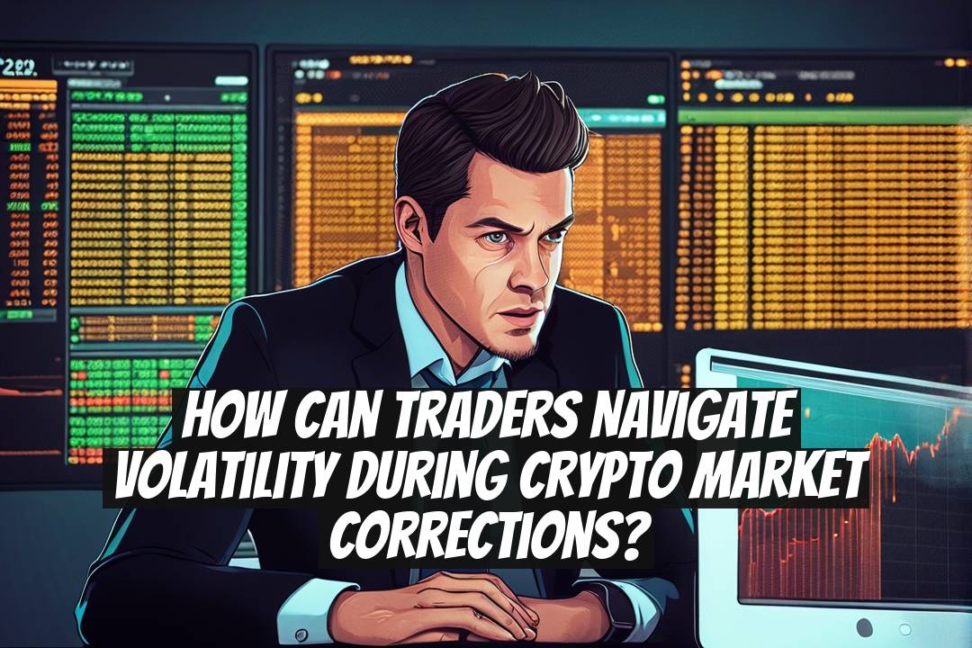 How can traders navigate volatility during crypto market corrections?