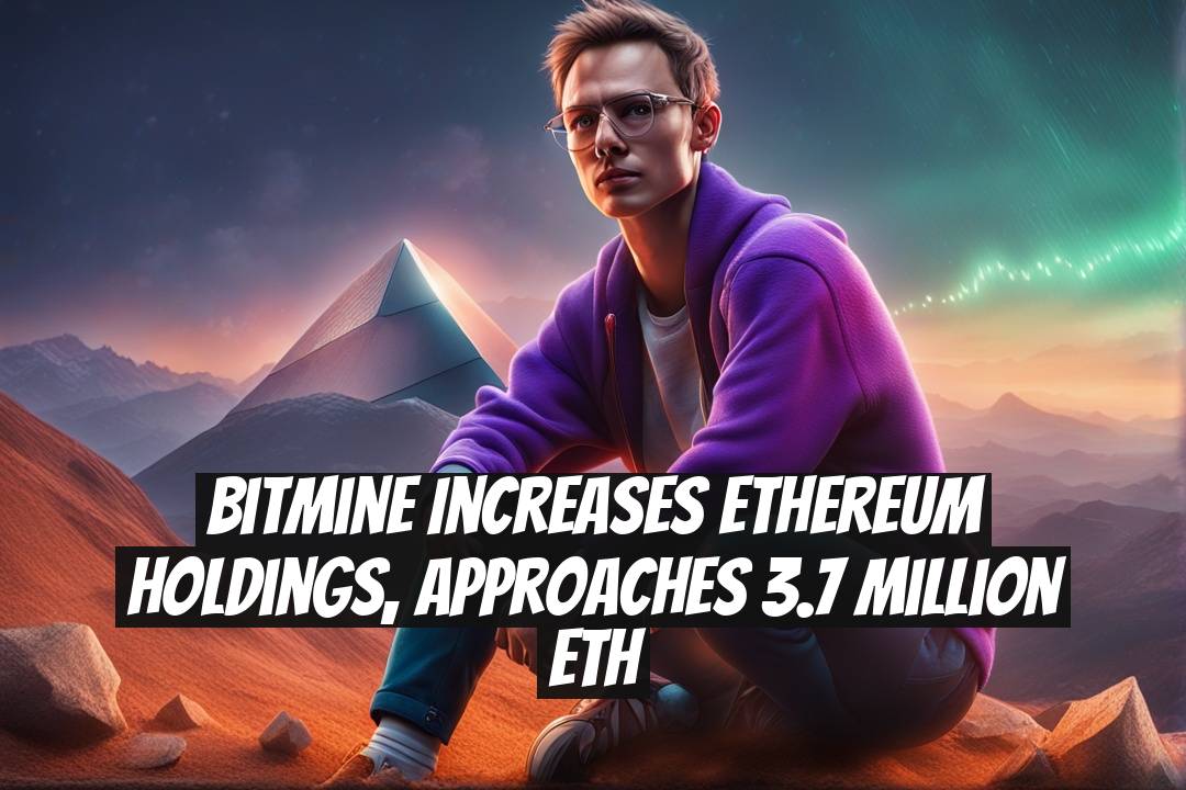 BitMine Increases Ethereum Holdings, Approaches 3.7 Million ETH