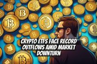 Crypto ETFs Face Record Outflows Amid Market Downturn