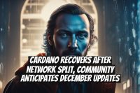 Cardano recovers after network split, community anticipates December updates