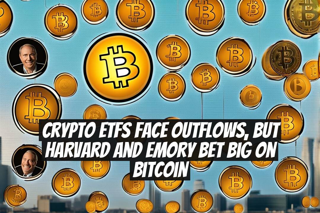 Crypto ETFs Face Outflows, but Harvard and Emory Bet Big on Bitcoin