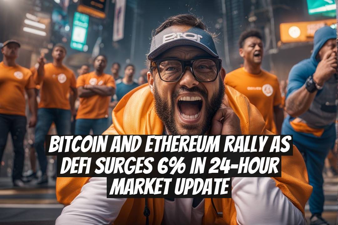 Bitcoin and Ethereum rally as DeFi surges 6% in 24-hour market update